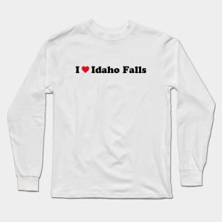 I Love Idaho Falls Long Sleeve T-Shirt